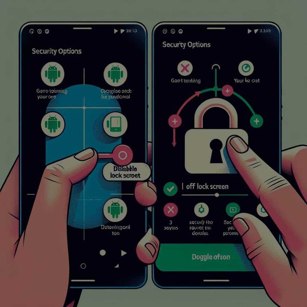 Comment désactiver l'écran de verrouillage sur Android ?